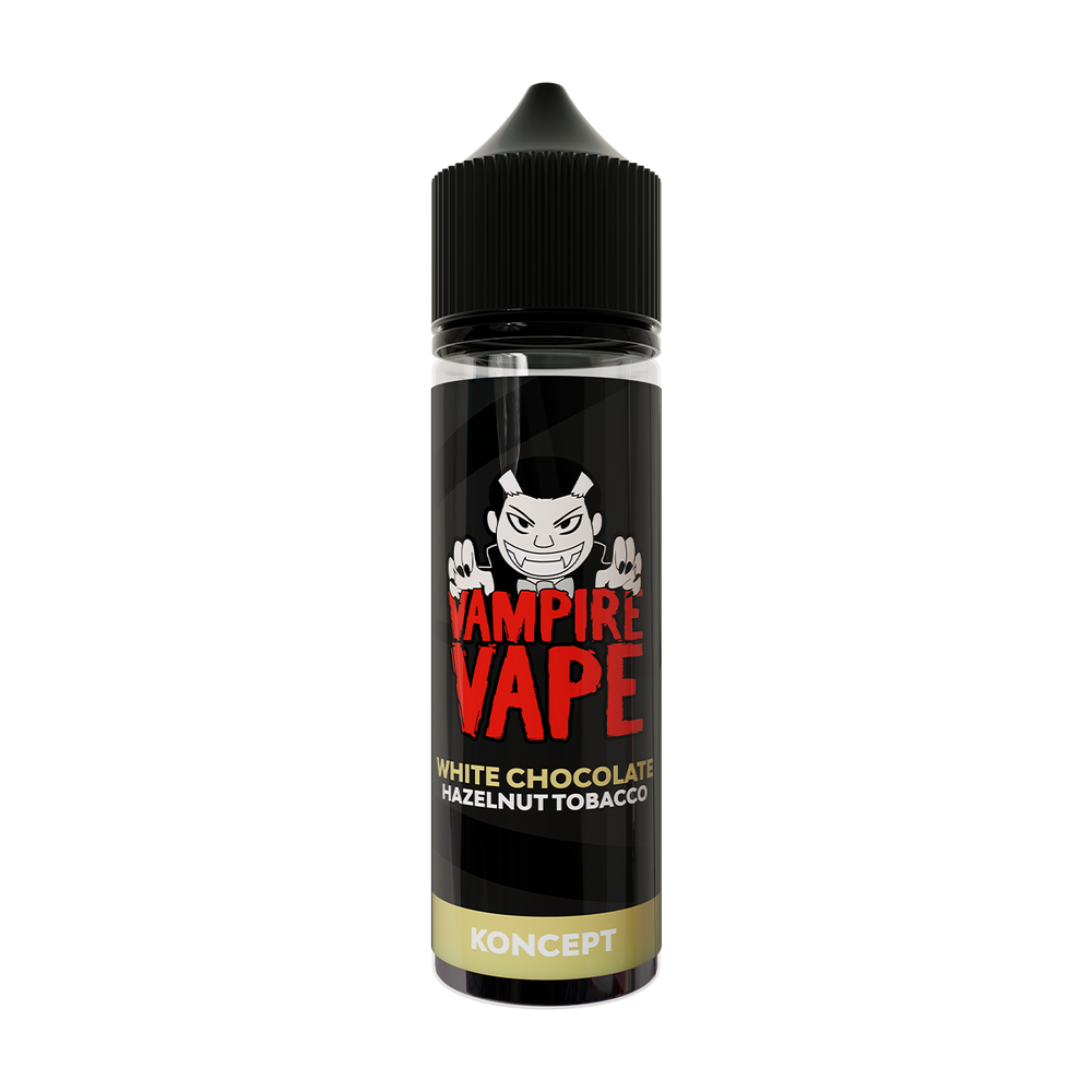 vampire vape 50ml koncept bottle white chocolate hazelnut tobacco
