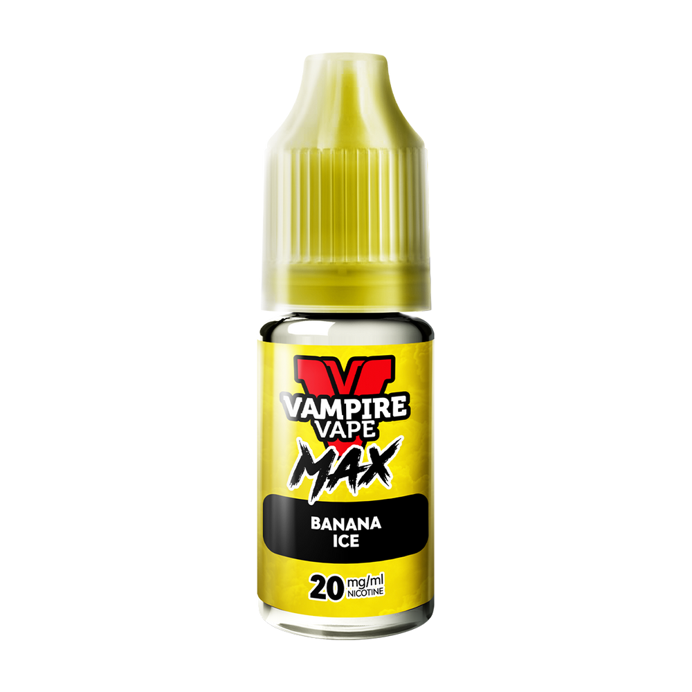 vampire vape max nic salt banana ice