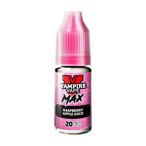 vampire vape max nic salt raspberry apple juice