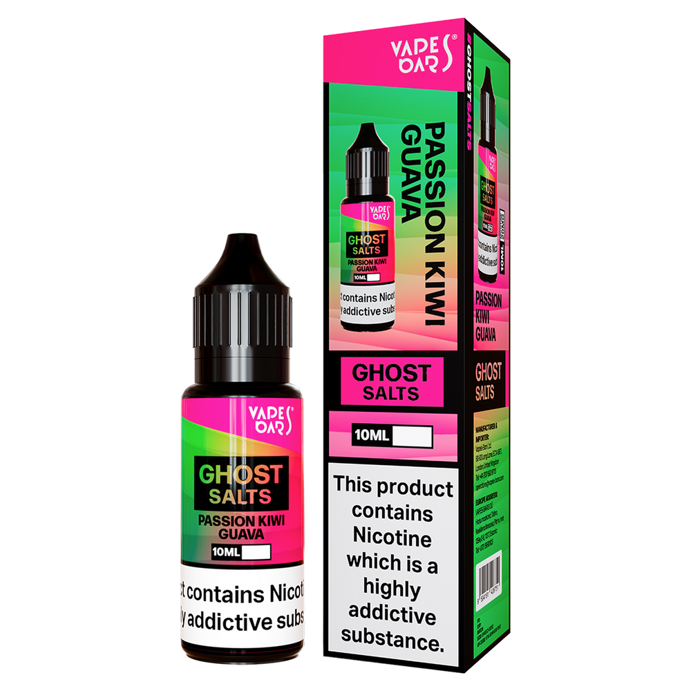 Passion Kiwi Guava Ghost Salts by Vapes Bars 10ml