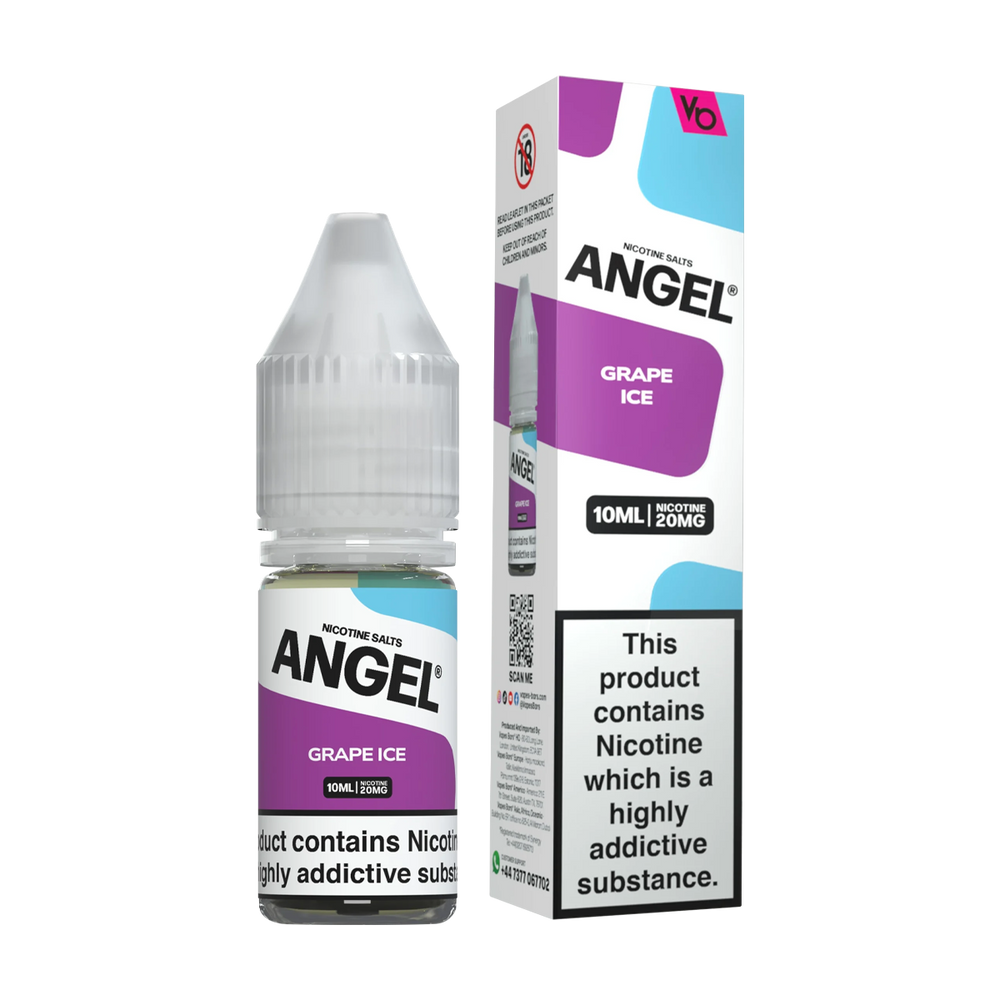 vapes bars angel nic salts grape ice