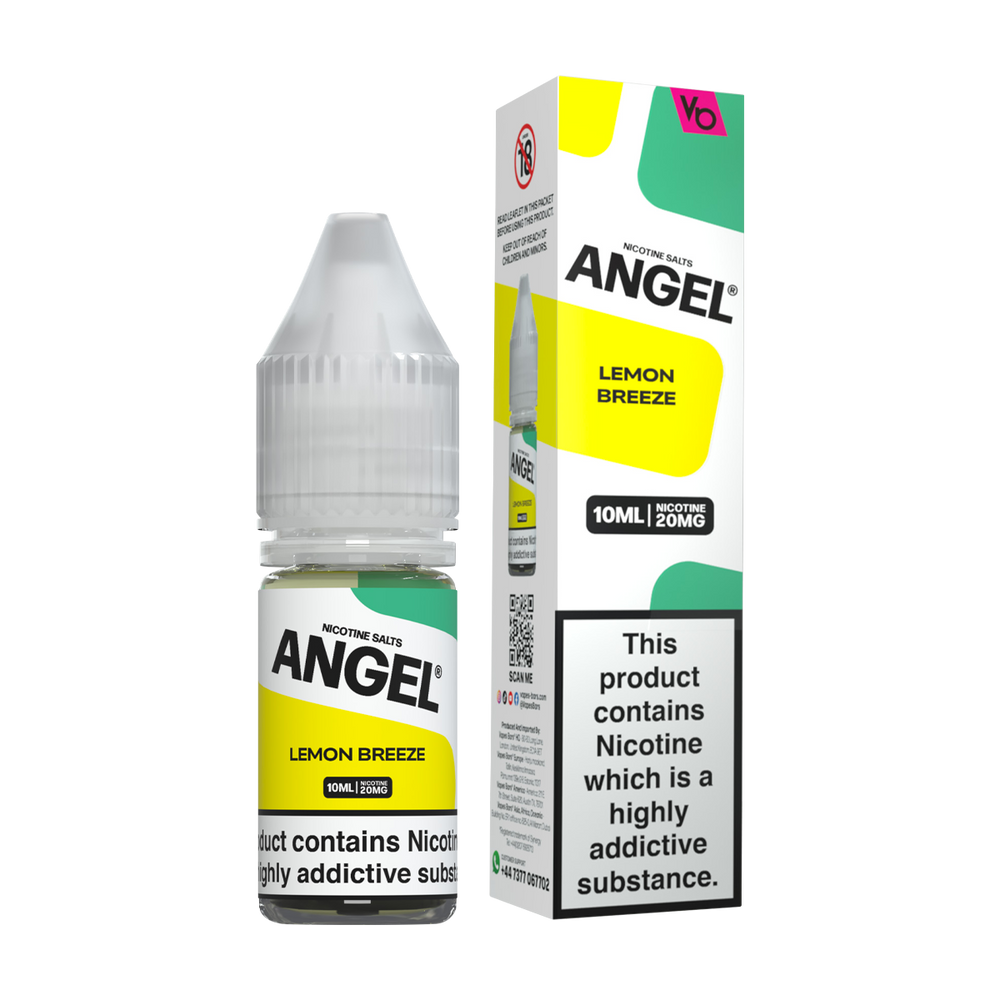 vapes bars angel nic salts lemon breeze
