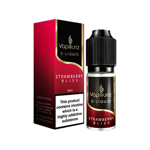 vapouriz eliquid 10ml strawberry bliss