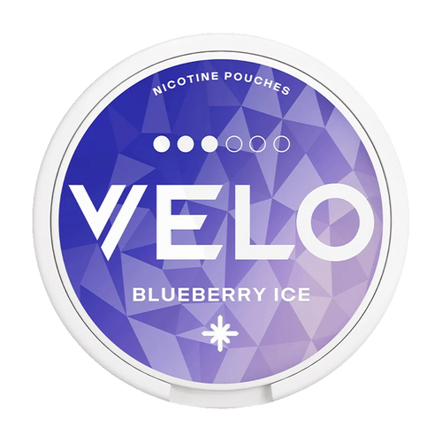 velo nicotine pouches blueberry ice