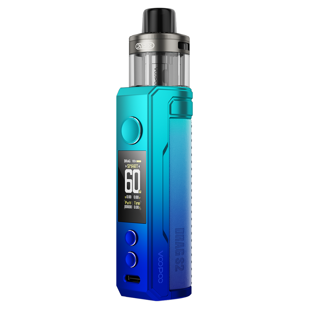 VooPoo Drag S2 Kit | PnP X Pod & Coil Compatible Vape Shop VooPoo Drag S2 Kit | PnP X Pod & Coil Compatible Vape Shop