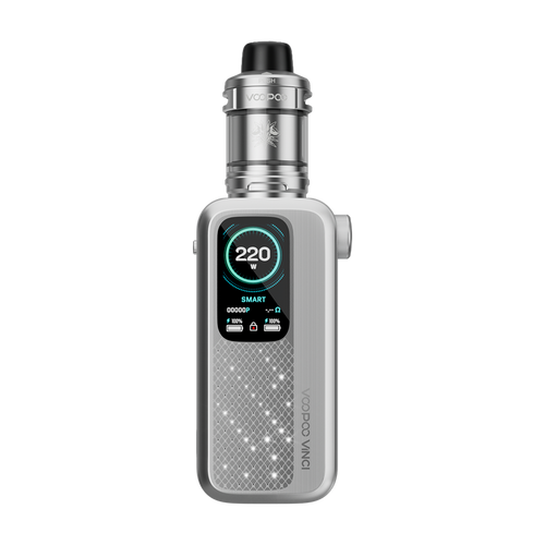 voopoo spark 220 vape kit tech silver