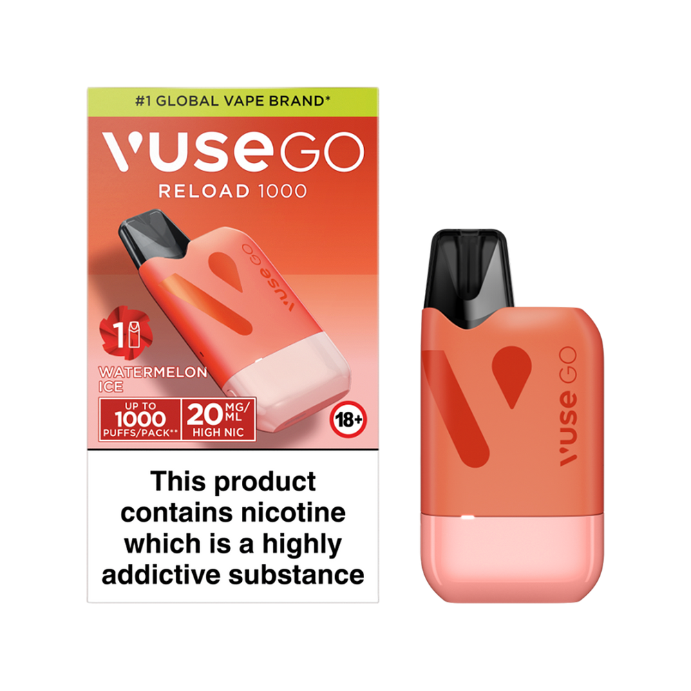 Orange Watermelon Ice Vuse Go Reload Kit | 3 Vuse Pro Pods for 15 Vape Shop Orange Watermelon Ice Vuse Go Reload Kit | 3 Vuse Pro Pods for 15 Vape Shop