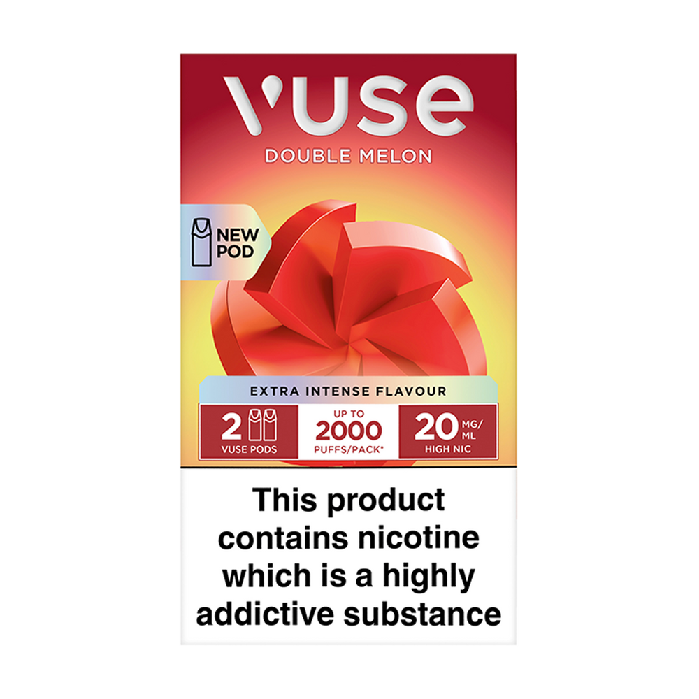 Double Melon Vuse Pro Pods | Prefilled Pods | 3 For 15 Vape Shop Double Melon Vuse Pro Pods | Prefilled Pods | 3 For 15 Vape Shop