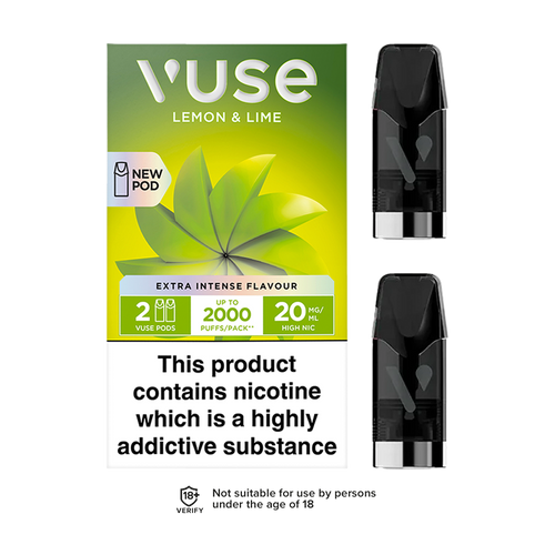 vuse pro pods lemon and lime