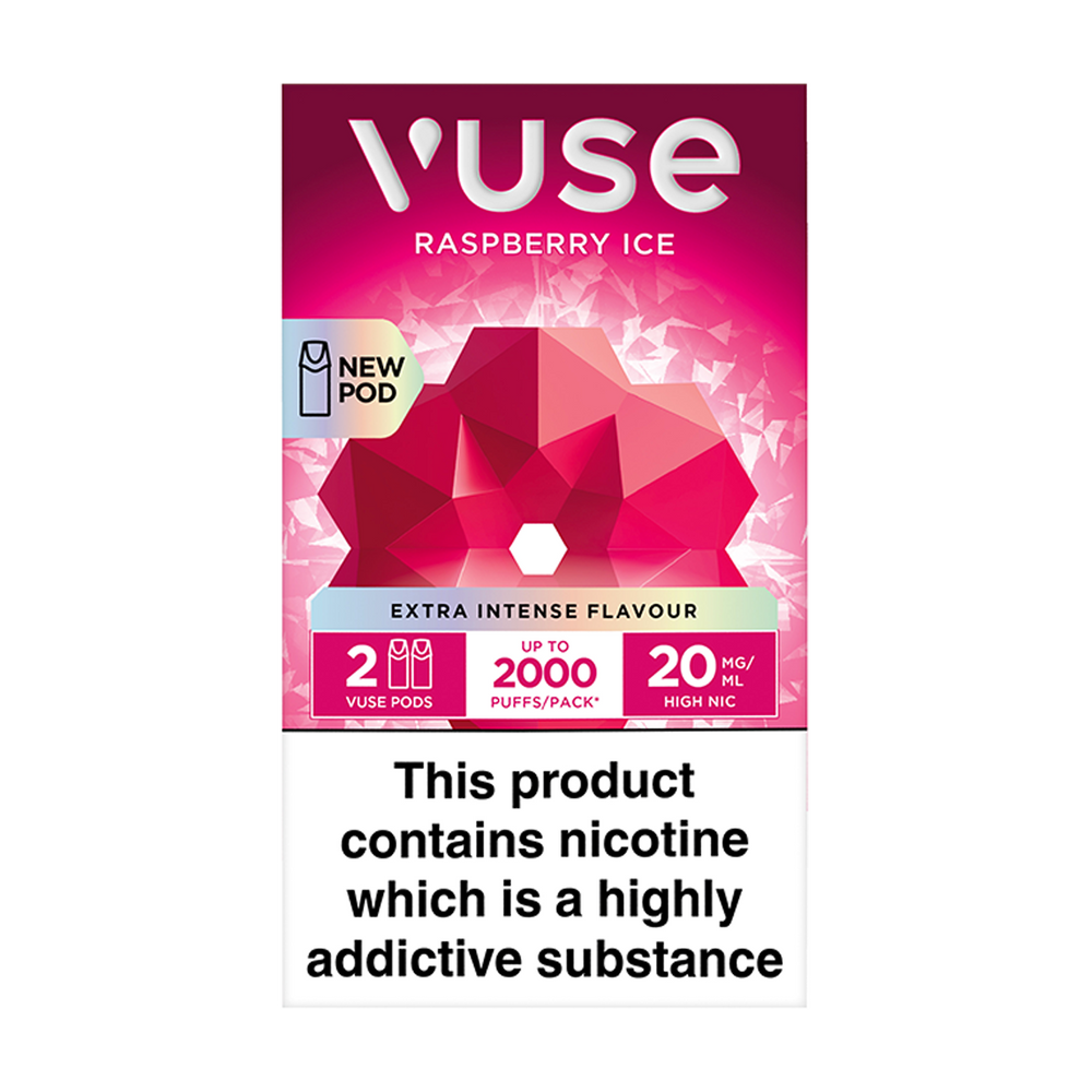 vuse pods blue raspberry Vuse ePod Prefilled Cartridge – Blue Raspberry Flavour main image 0