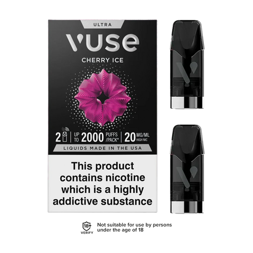 vuse ultra smart pod cherry ice 20mg