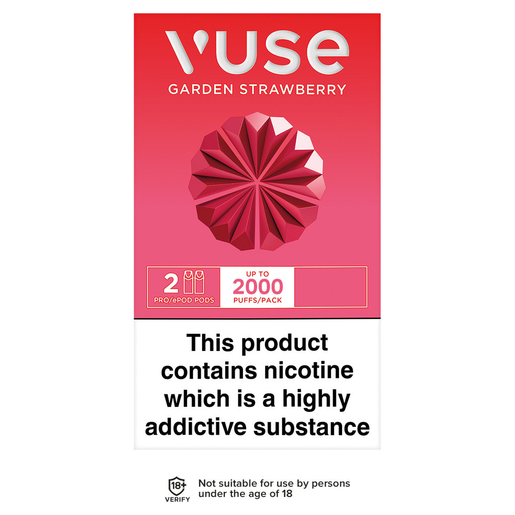Vuse Pro Garden Strawberry 12mg Pods