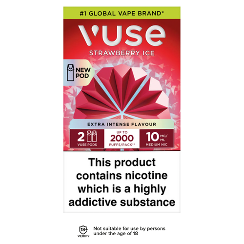 Vuse Pro Pods vPro Strawberry Ice - 10mg