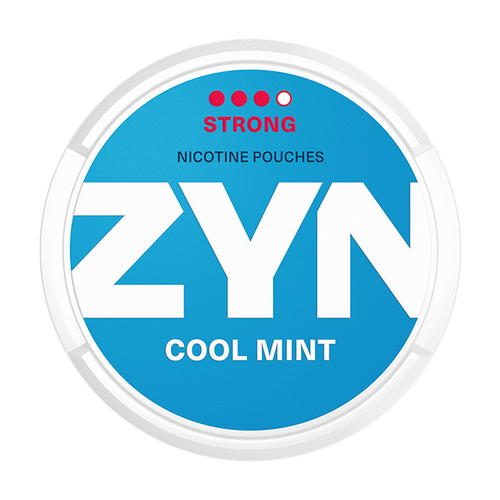Cool Mint ZYN Nicotine Pouches - Strong
