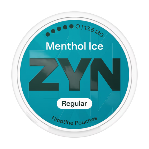 zyn nicotine pouches menthol ice