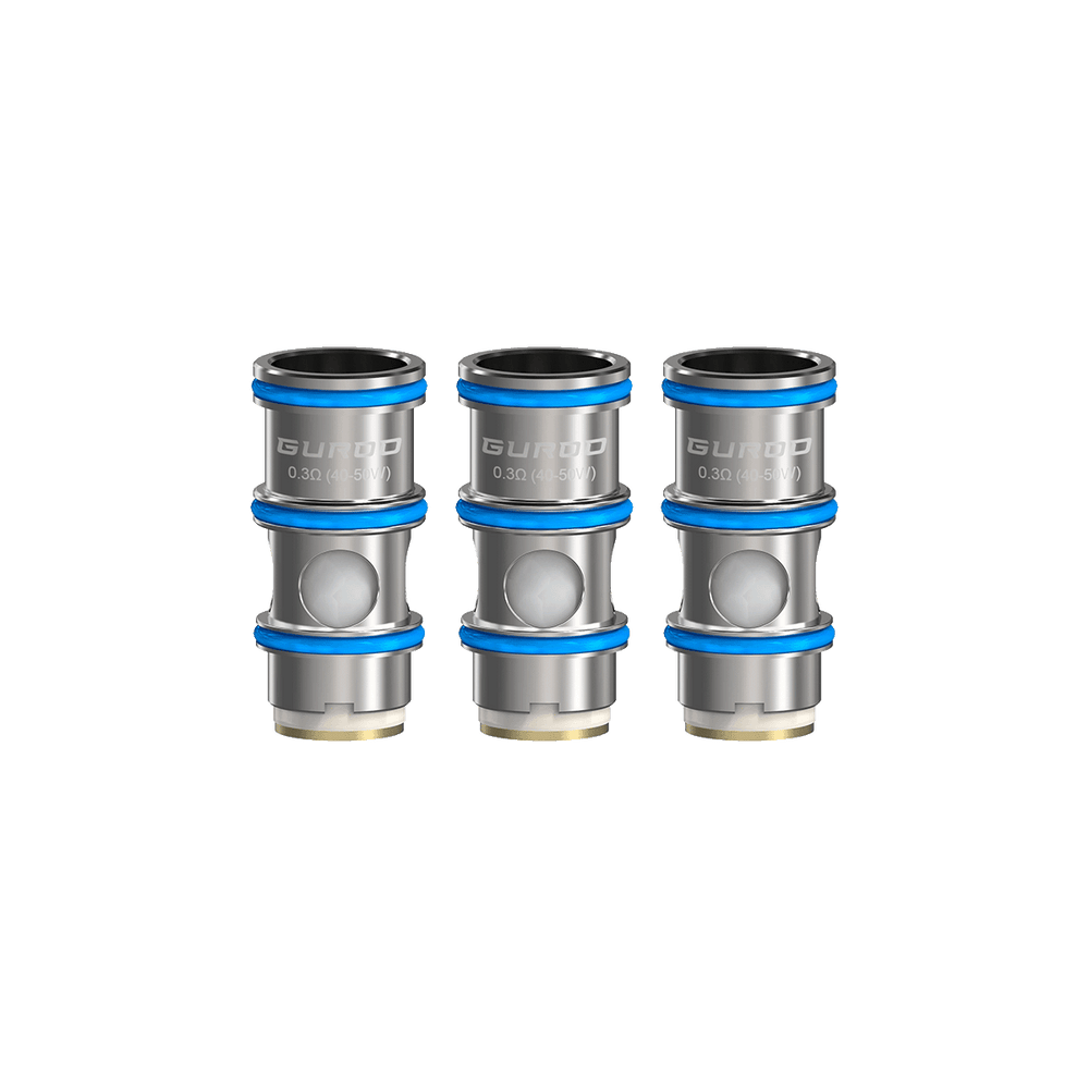 Aspire Guroo Replacement Mesh Coils (Pack of 3) - 0.3ohm