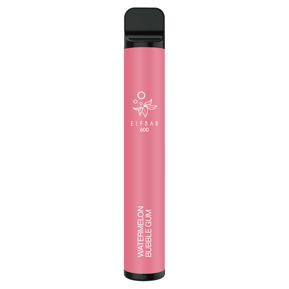 Watermelon Bubble Gum Elf Bar 600 Disposable Device