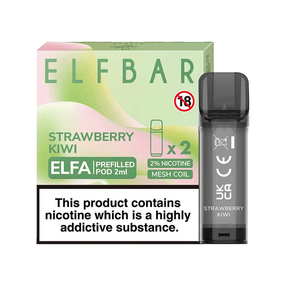 Strawberry Kiwi Elf Bar Elfa Pods (Pack of 2)