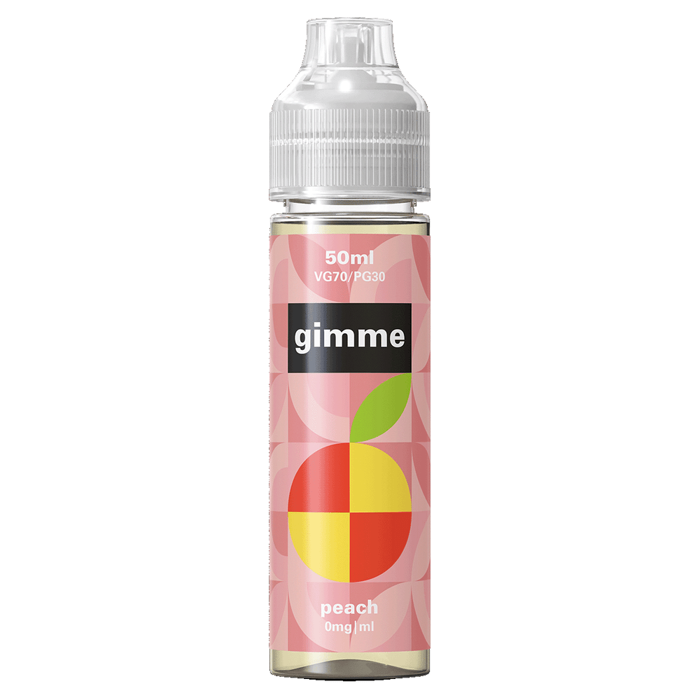 Gimme E-Liquid 50ml Shortfill Peach 0mg