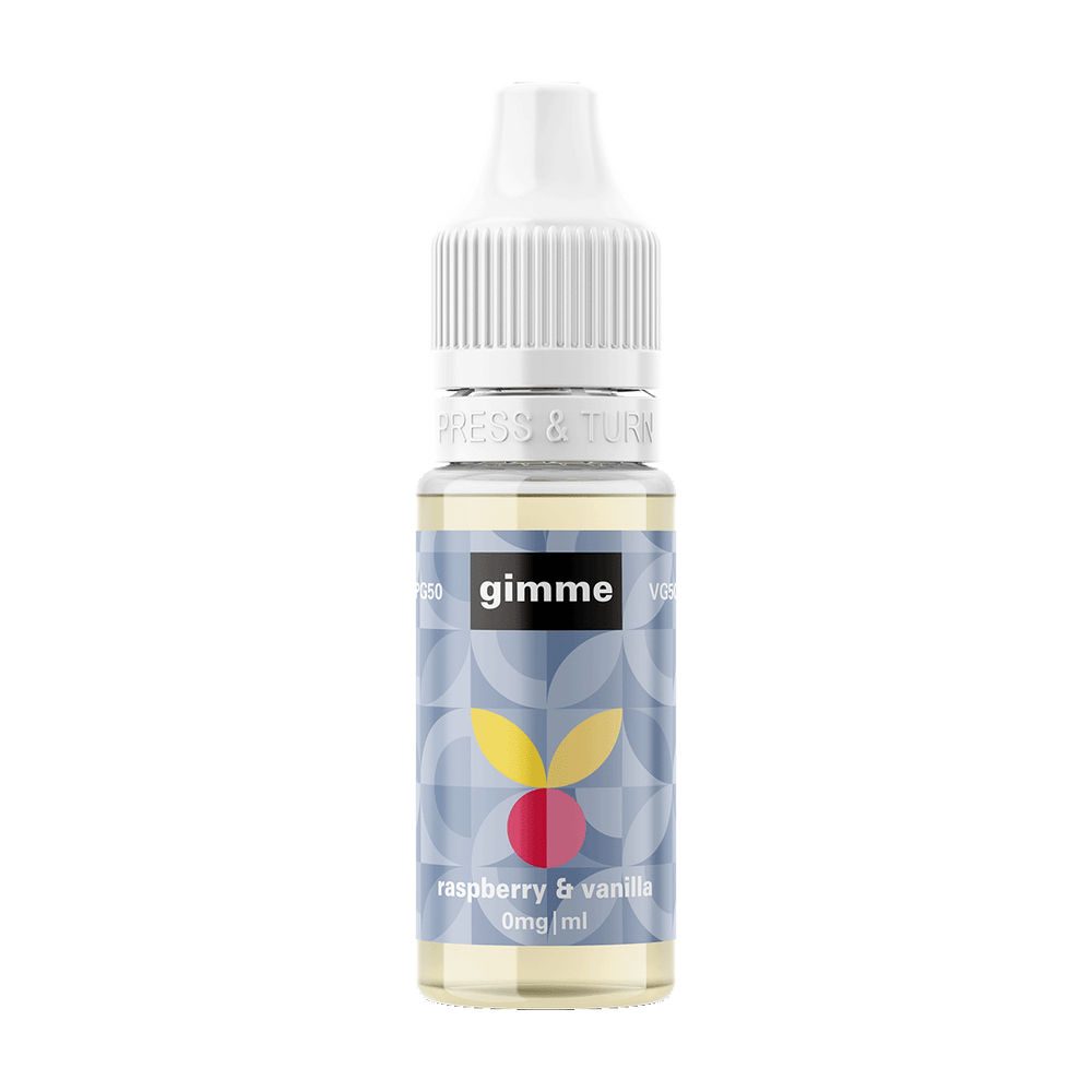 Gimme Raspberry & Vanilla - 10ml E-Liquid