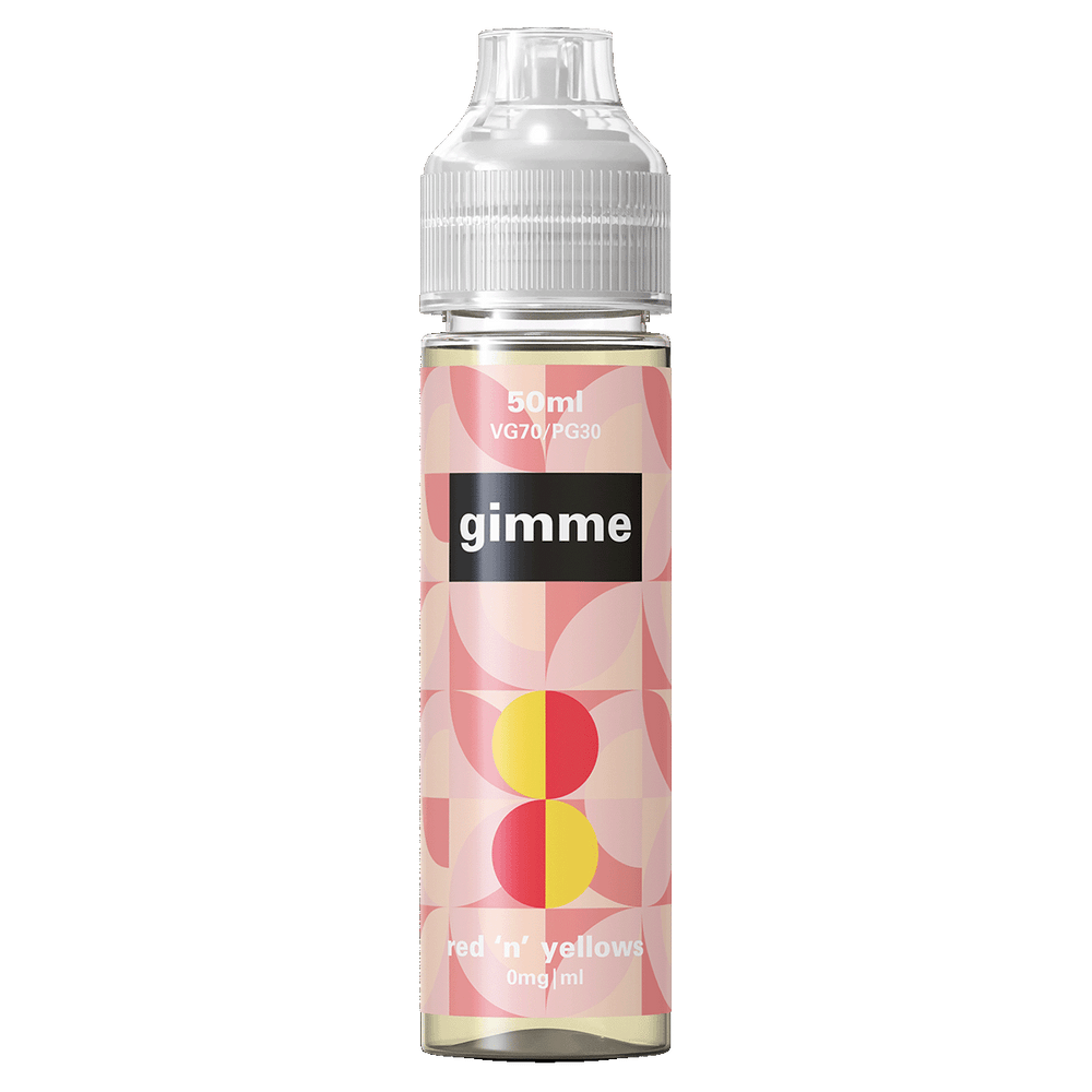 Gimme Reds 'N' Yellows Short Fill - 50ml 0mg