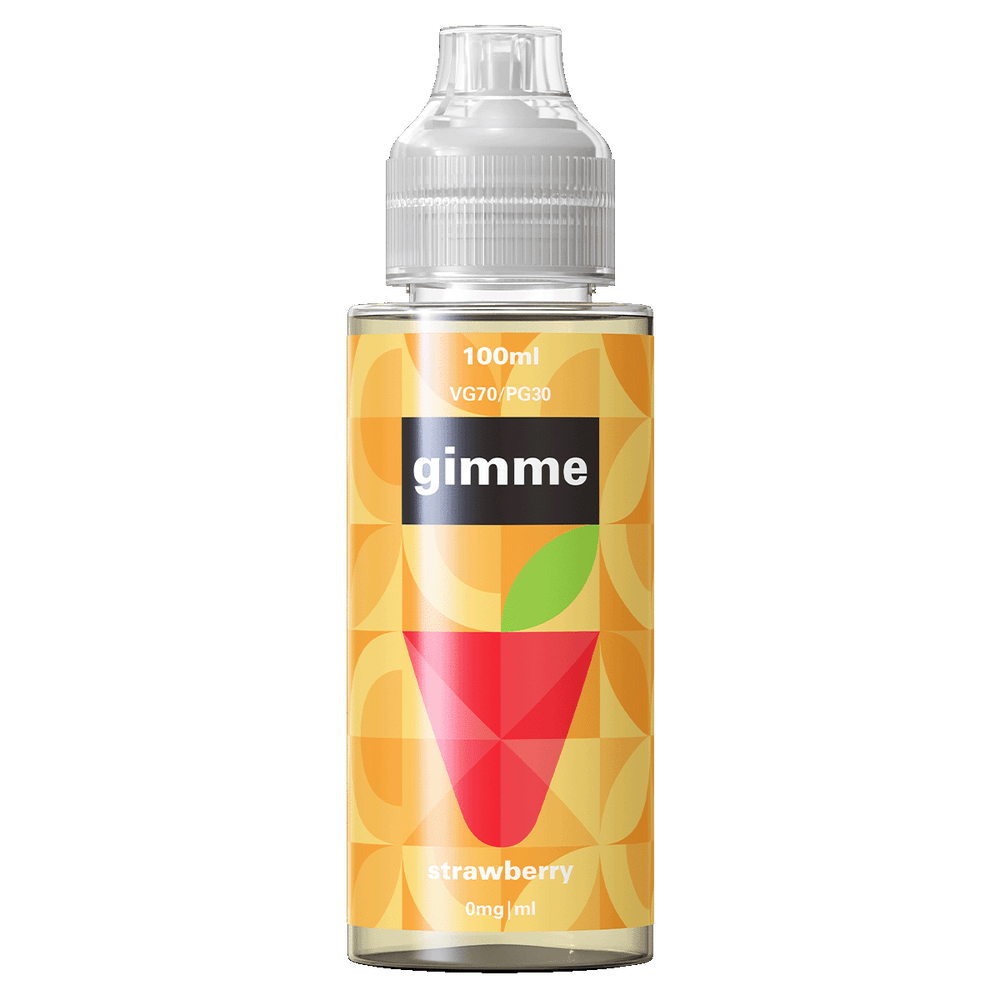 Gimme Strawberry Short Fill - 100ml 0mg