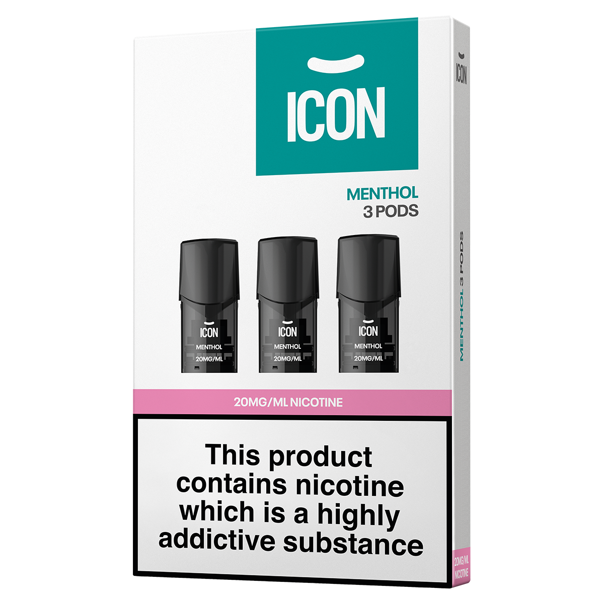 Menthol Pods by ICON Vape | 3 Packs For £15 – Vape Shop