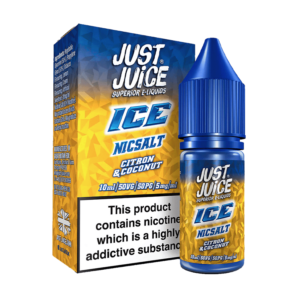 Citron & Coconut Ice Nic Salt by Just Juice
