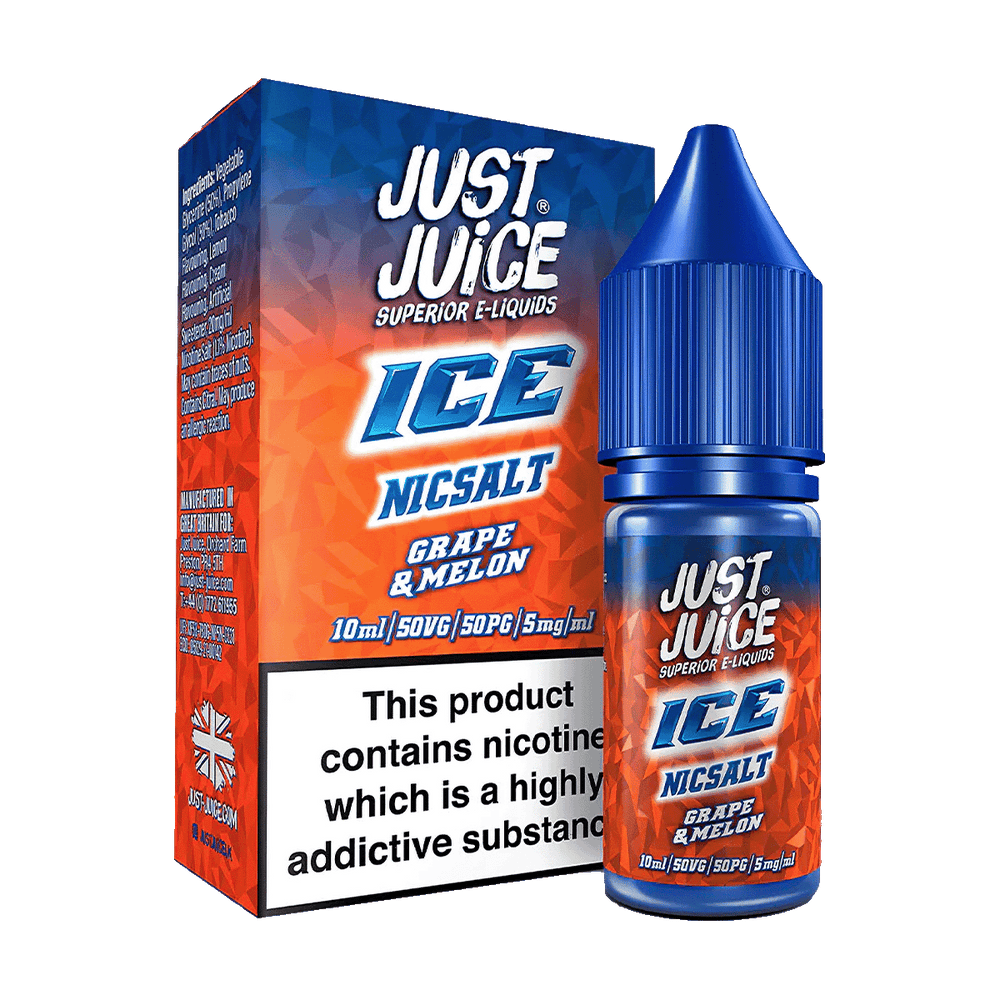 Grape & Melon Ice Nic Salt by Just Juice