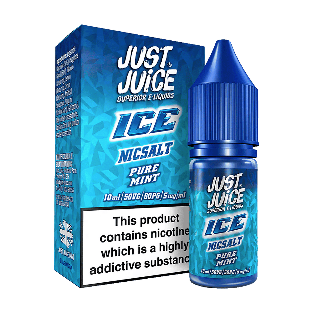 Pure Mint Ice Nic Salt by Just Juice
