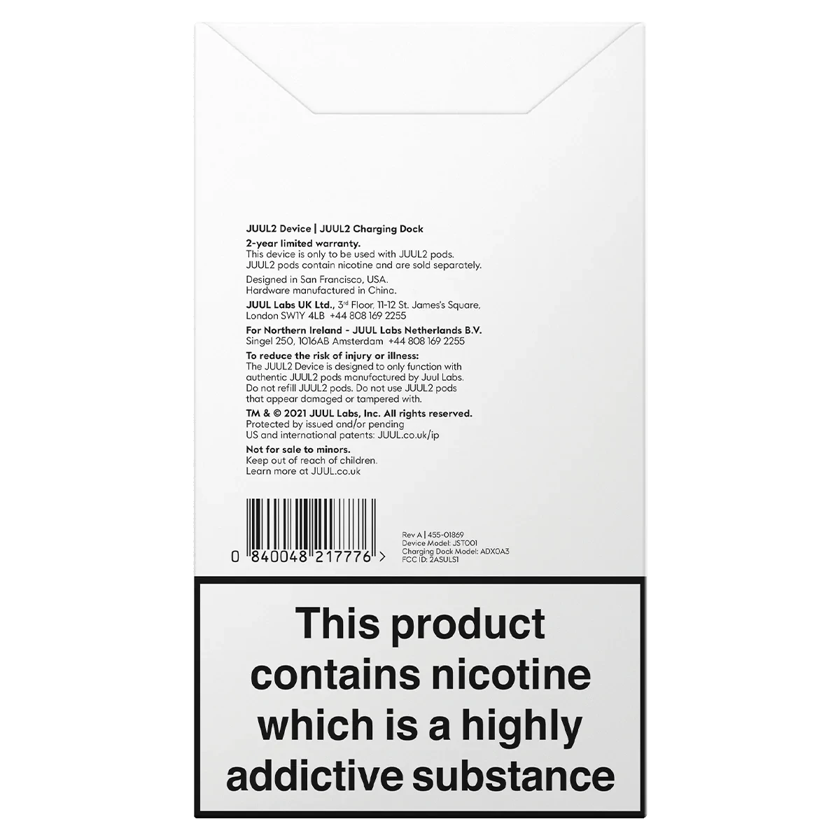 JUUL2 Device Back