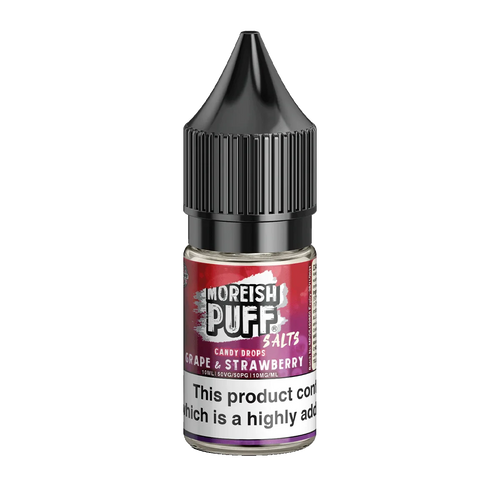 Moreish Puff Grape & Strawberry Candy Drops Nic Salt - 10ml