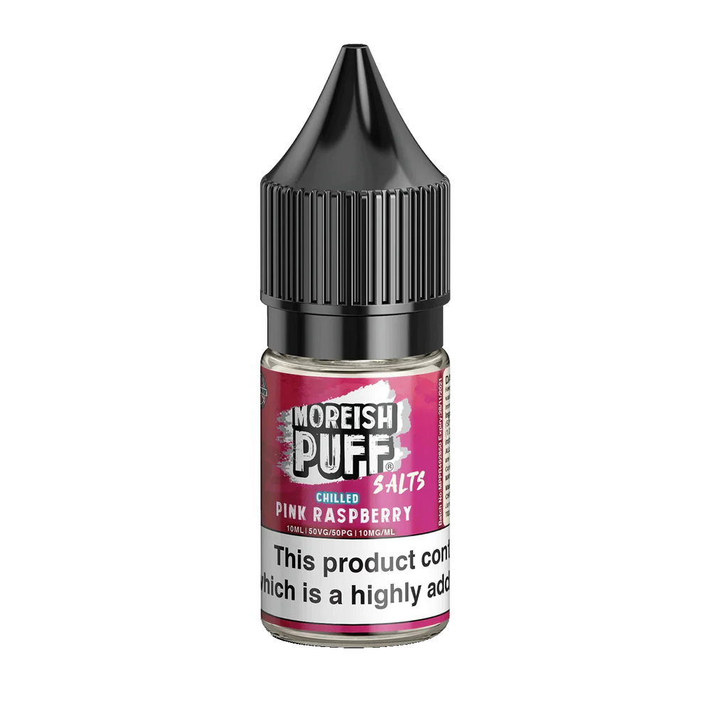 Moreish Puff Chilled Pink Raspberry Nic Salt - 10ml