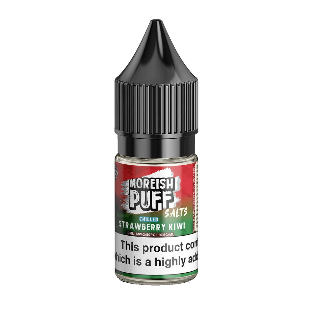 Moreish Puff Strawberry & Kiwi Chilled Nic Salt - 10ml