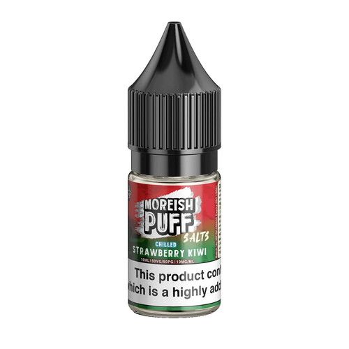Moreish Puff Strawberry & Kiwi Chilled Nic Salt - 10ml
