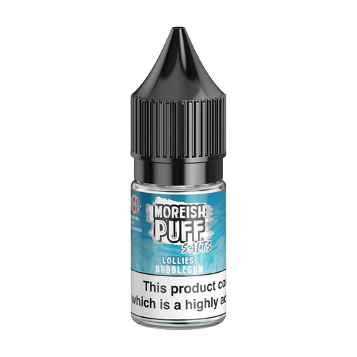 Moreish Puff Bubblegum Lollies Nic Salt - 10ml