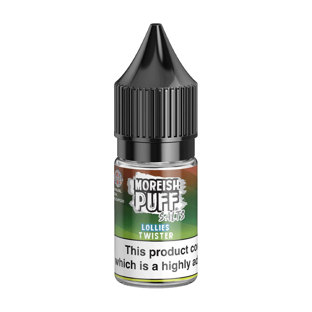 Moreish Puff Twister Lollies Nic Salt - 10ml