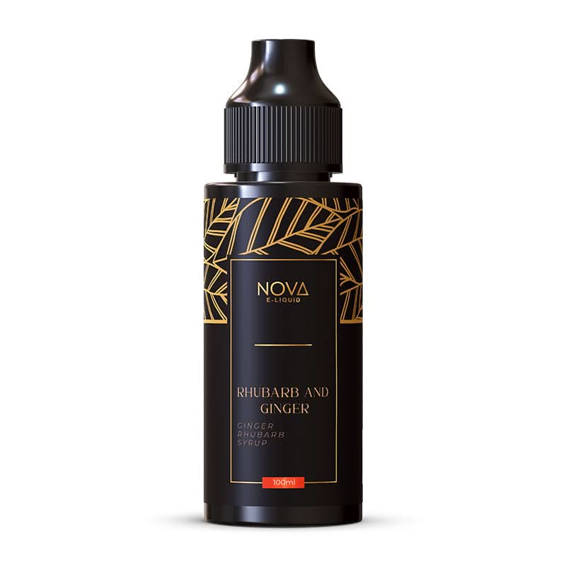 Rhubarb & Ginger by Nova Eliquid 100ml | Short Fill