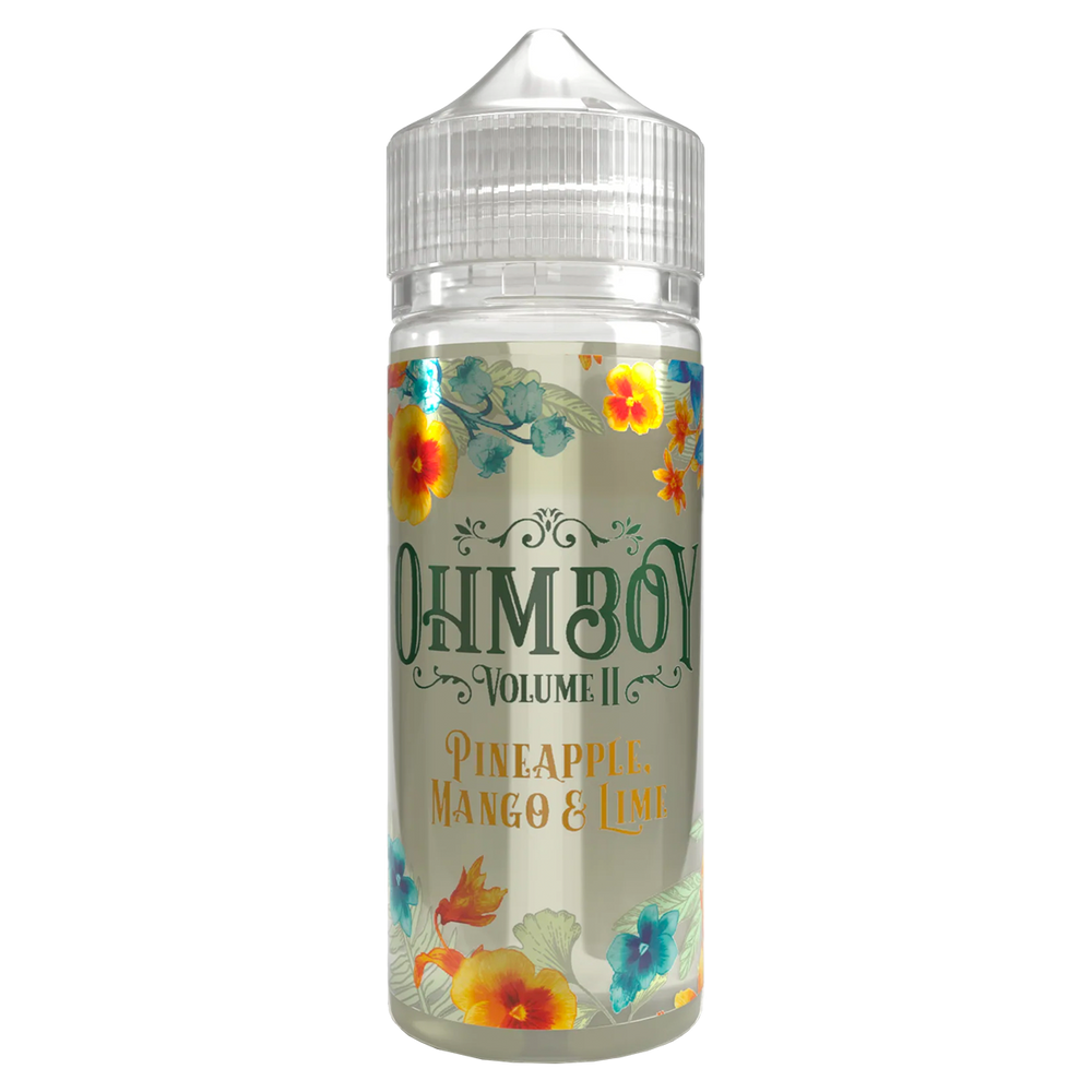 Pineapple Mango & Lime Shortfill E-Liquid by Ohm Boy Volume II 100ml