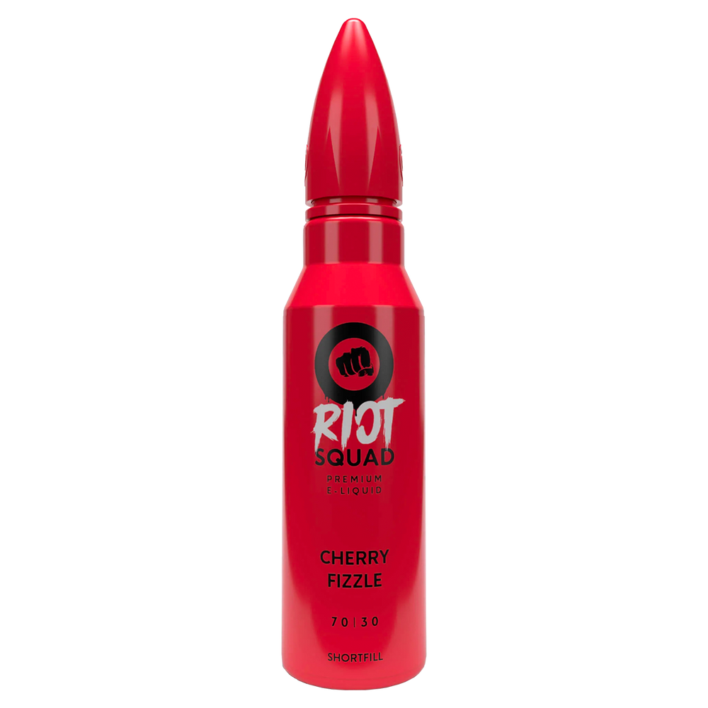 Riot Squad - Cherry Fizzle Shortfill - 50ml 0mg