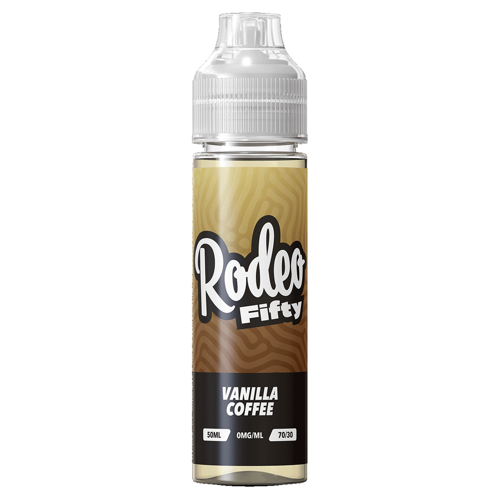 Vanilla Coffee Shortfill by Rodeo Fifty - 50ml 0mg