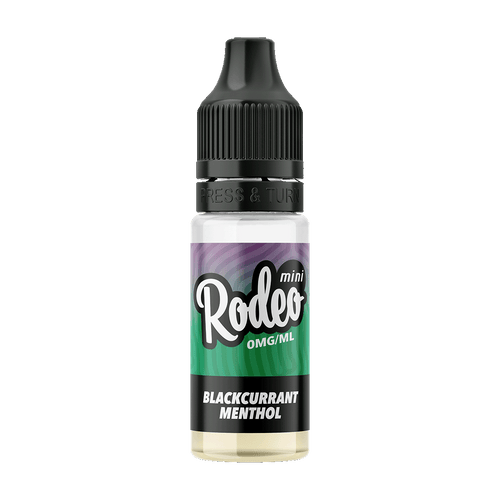 Blackcurrant Menthol by Rodeo Mini 10ml 0mg