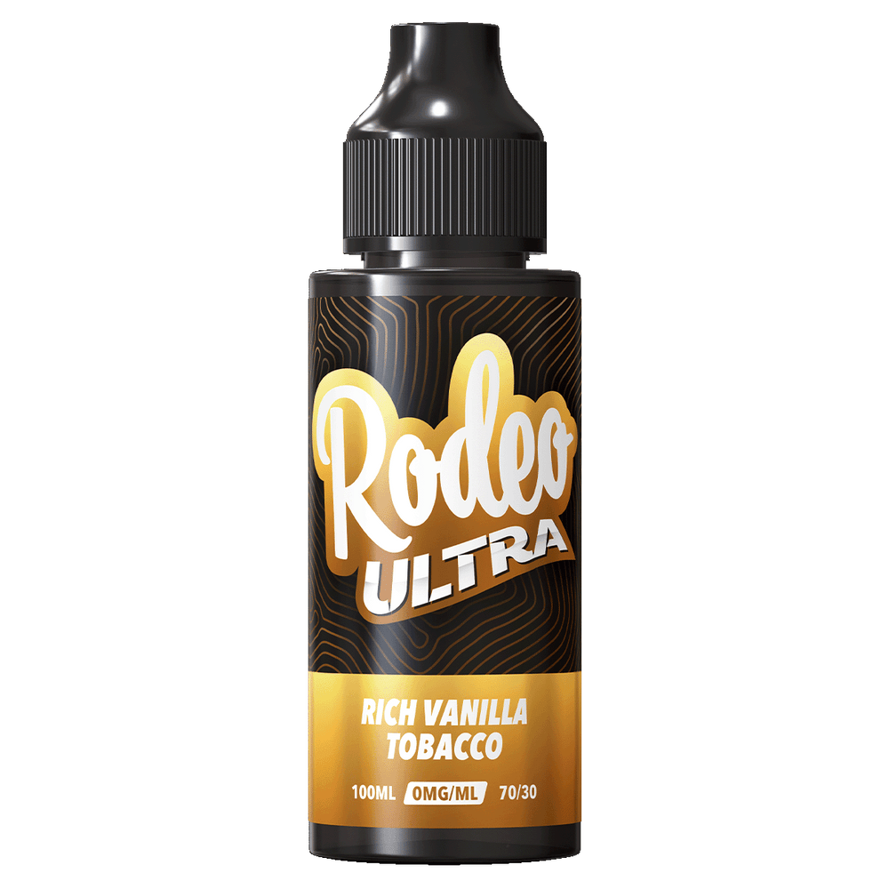 Rich Vanilla Tobacco by Rodeo Ultra 100ml 0mg