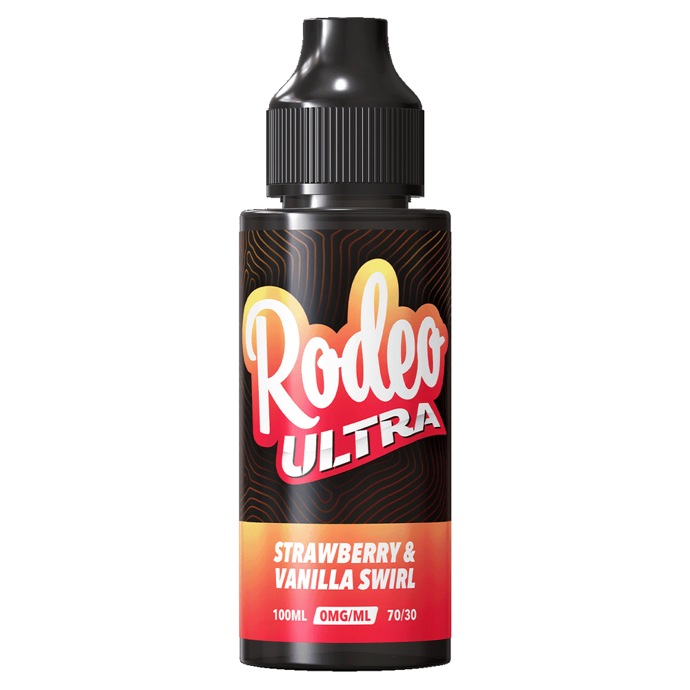 Strawberry & Vanilla Swirl by Rodeo Ultra 100ml 0mg