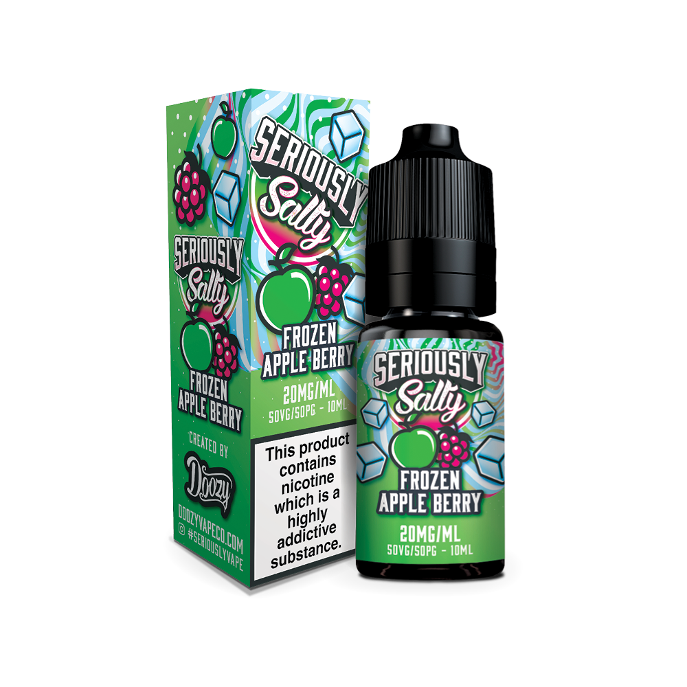 Frozen Apple Berry Nic Salt by Seriously Salty 10ml