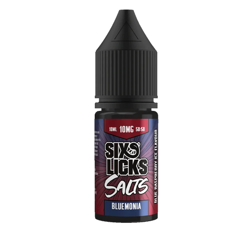 Six Licks Bluemonia Nic Salt 10mg - 10ml