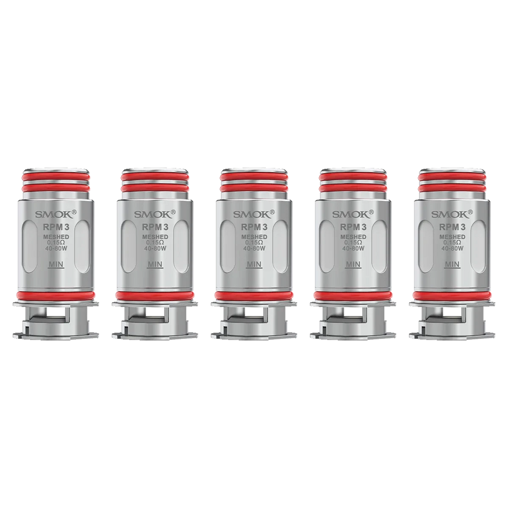 SMOK RPM 3 0.15ohm Replacement Coils (Pack of 5)