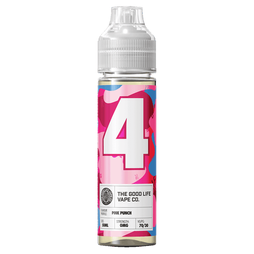 The Good Life Vape Co No. 4 - Pink Punch Short Fill 50ml 0mg