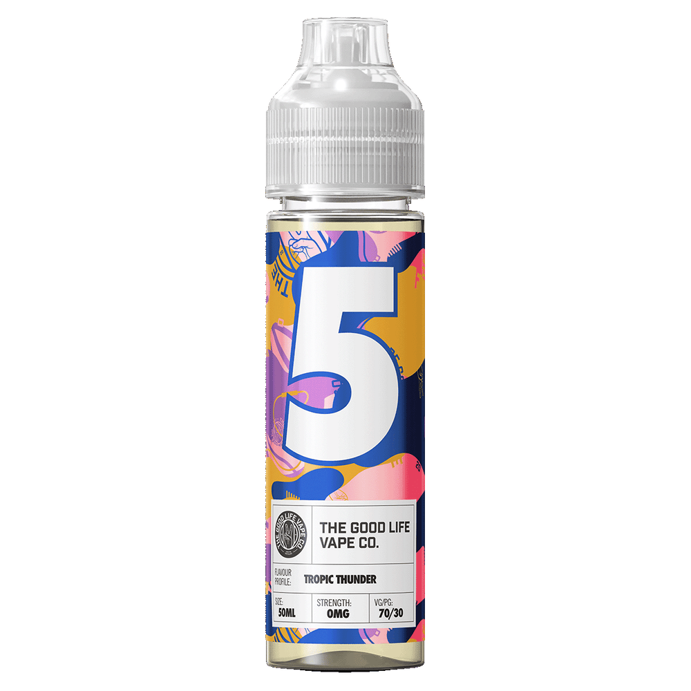 The Good Life Vape Co No. 5 | Tropic Thunder Short Fill 50ml Vape Shop The Good Life Vape Co No. 5 | Tropic Thunder Short Fill 50ml Vape Shop