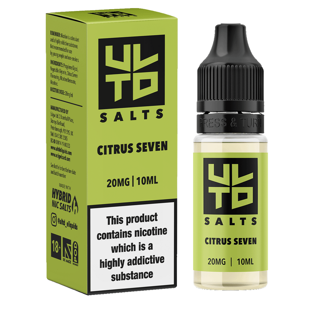 ULTD Citrus Seven Nic Salt - 10ml 20mg